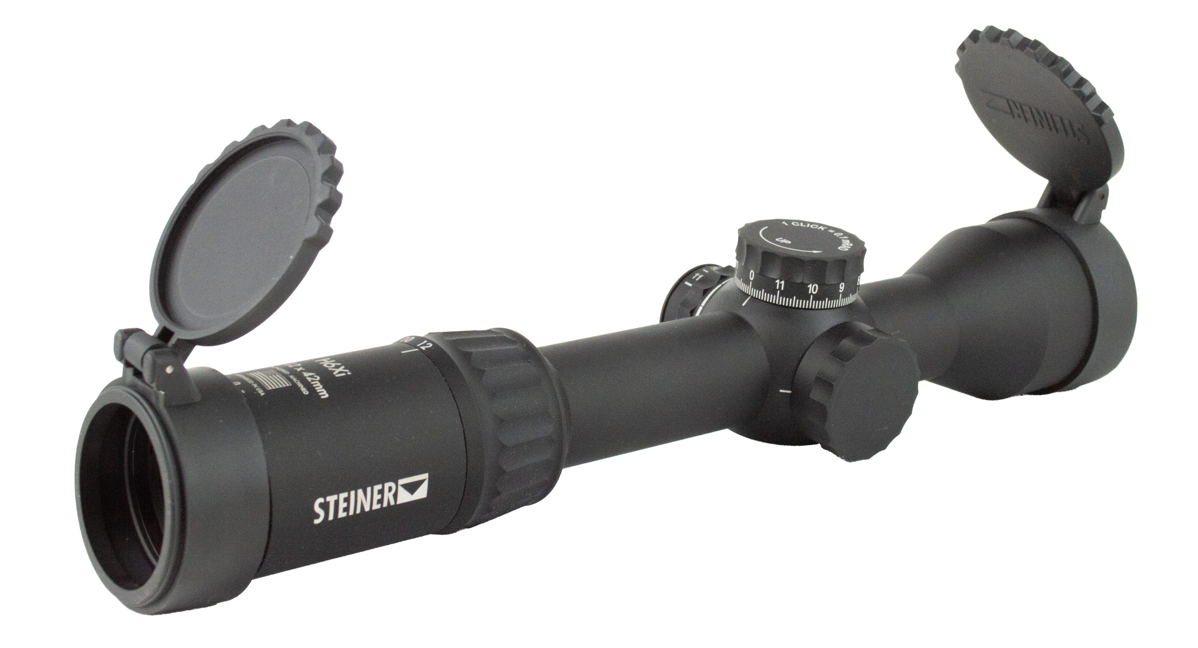 STEINER HX6 2-12X42 STR-MIL FFP 30MM - Optics